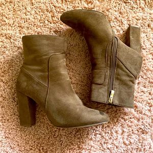 High heeled boots